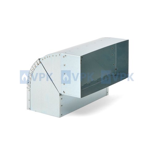 Koleno 45-90° regulovateľné stena-strop (200x90 mm)