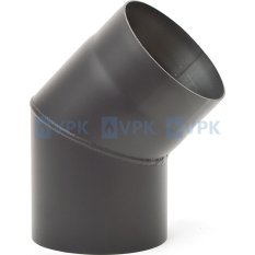 KA20 - Koleno dymovodu 45° / ø150 mm - pevné - antracit