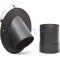 KA20 - Prechodka do šamotového komína 45° - ø150/200 mm - antracit