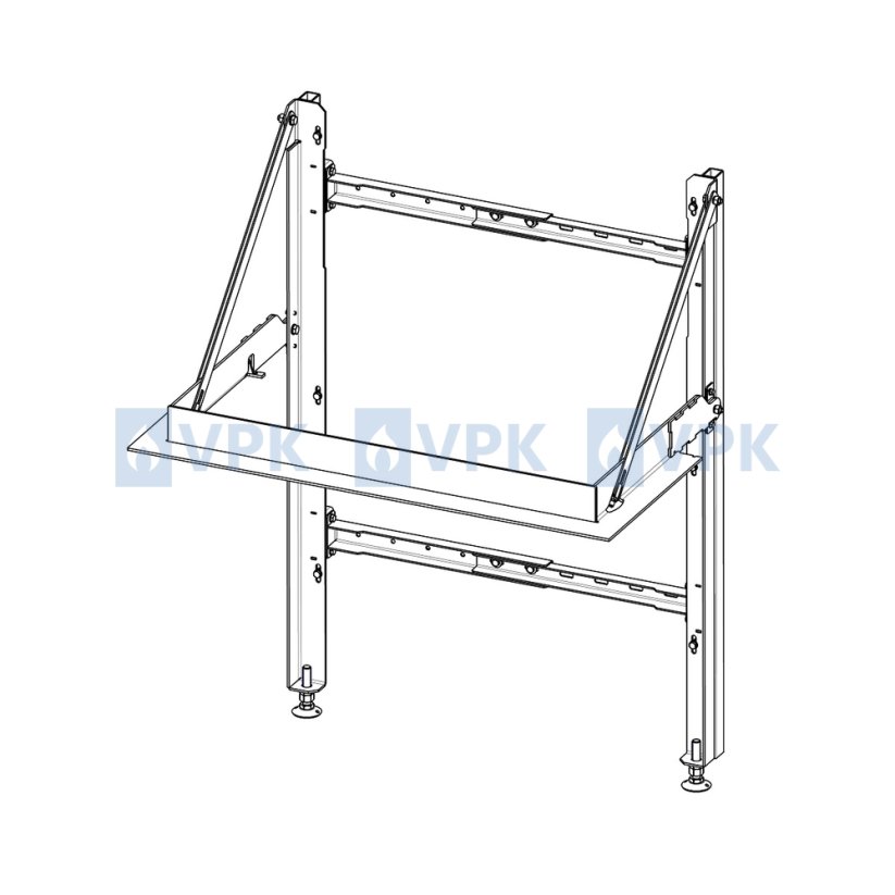 Romotop - NOSNÁ KONSTRUKCE pro krbovou vložku HEAT C 3G L 80.52.31.24