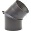 KA20 - Koleno dymovodu 0 - 45° / ø150 mm - nastaviteľné - antracit