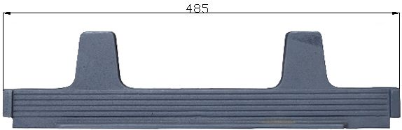 Zábrana (originální) do topeniště krbové vložky Uniflam, ref. 700619