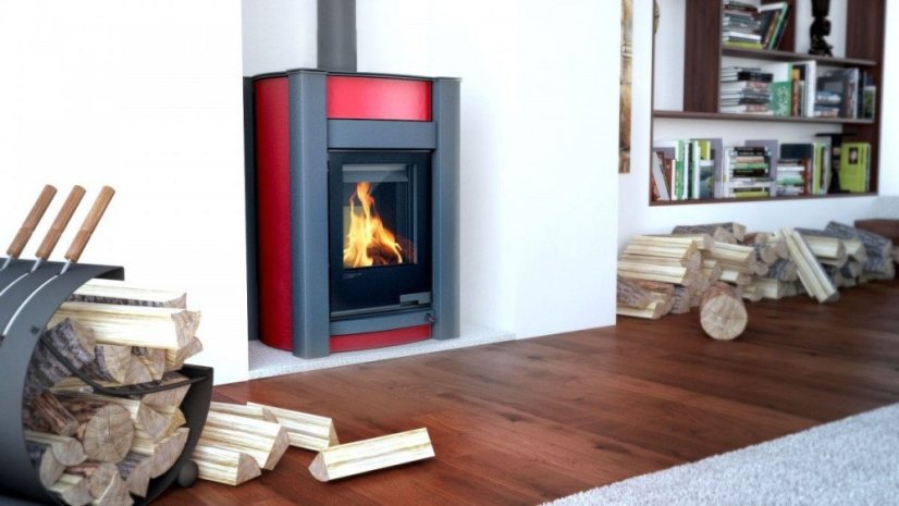 AQUAFLAM VARIO - KALMAR 11/7 kW (červená)