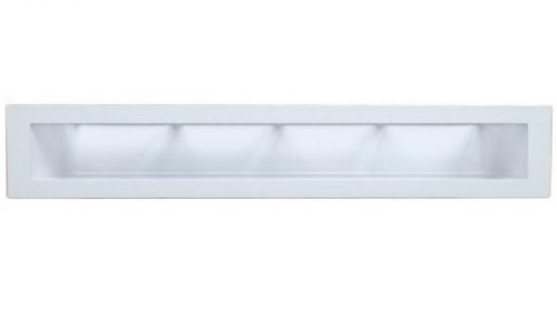Ventlab V-Open - ventilační otvor rovný 700x100 mm - bílý