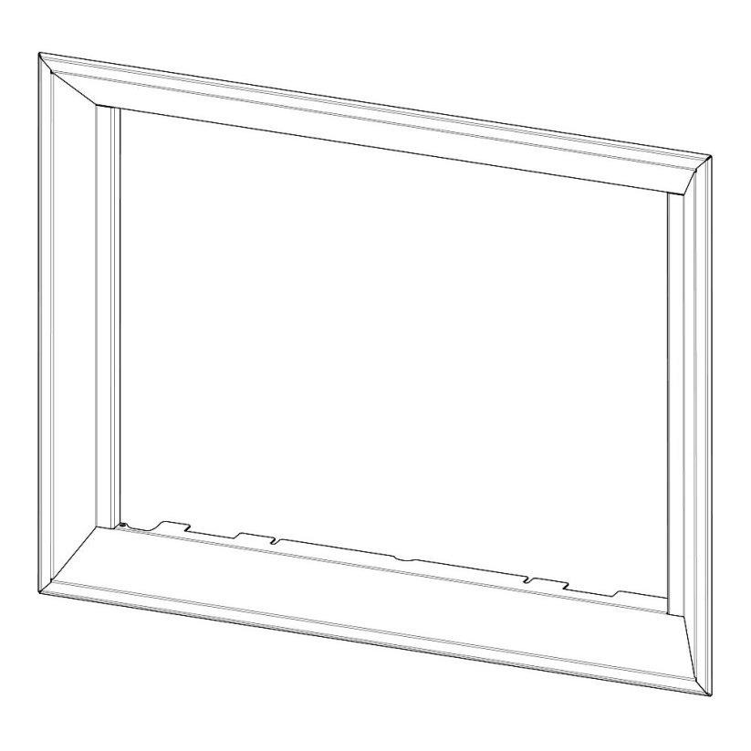 Romotop - RÁMEK D2M RAM04N krycí polohluboký