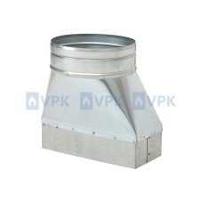 Redukcia na potrubie ø150 mm asymetrická (200x90 mm)