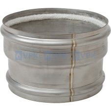 KN10401089 - Prechodka ø150 mm (prevlečná) pre komíny ø160/190 mm (vnútorný/vonkajší ø hrdla)