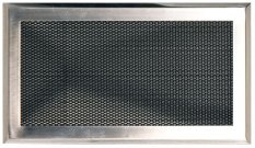 Ventilačná mriežka 16x32 cm - chróm matný
