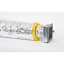 Ventilační mřížka Standard 17x17 cm s žaluzií - bílá