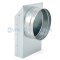 Redukcia 90° na potrubie ø150 mm (150x50 mm)