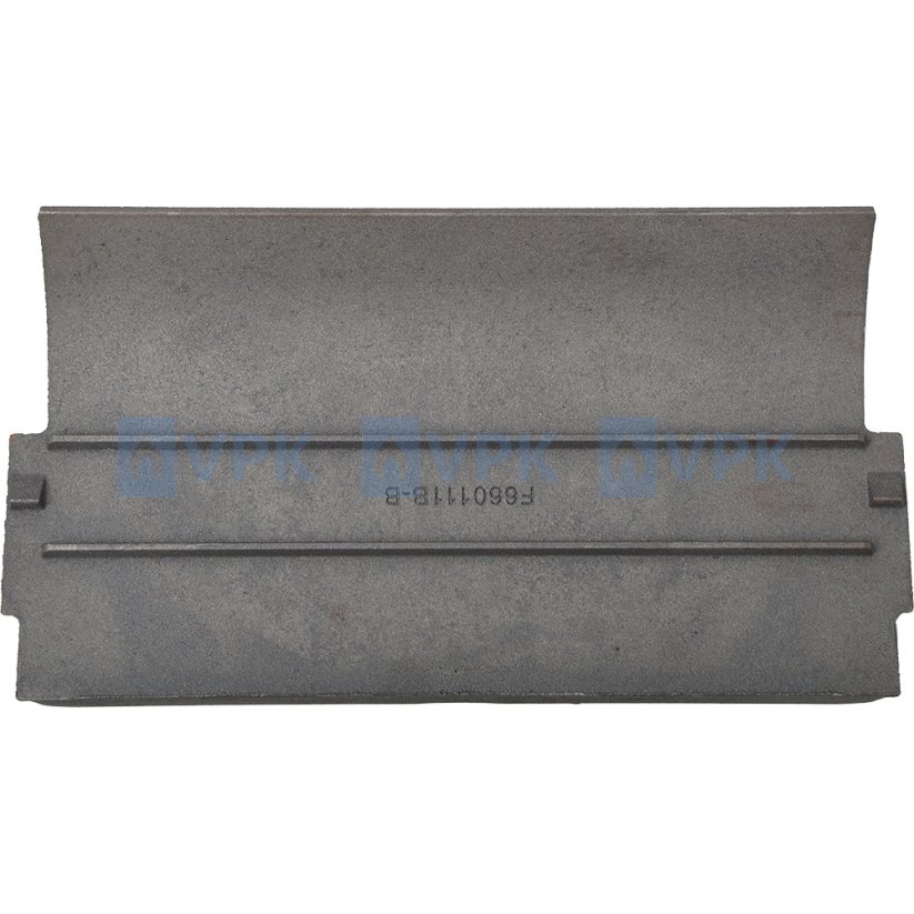 Deflektor (originální) do topeniště pro krbové vložky Uniflam, ref. 660111