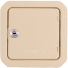 Revízne dvierka 140x140 mm - krémová
