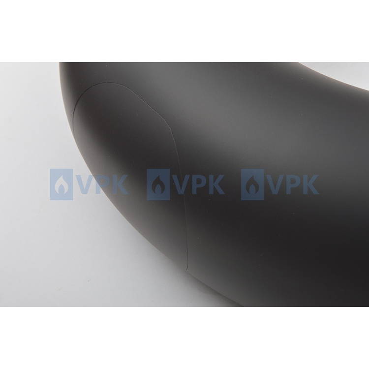 KC20 - Koleno 90° ťahané ø150 mm s klapkou a čistiacim otvorom