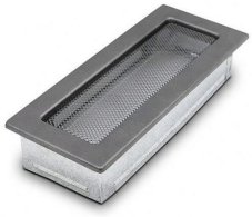 Ventilačná mriežka Standard 11x24 cm - grafit