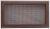 Ventilační mřížka 16x32 cm - hnědý brokát