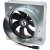 Ventilátor do mřížky Standard 17x17 cm s čidlem - ø125 mm