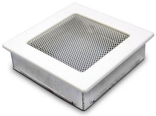 Ventilační mřížka Standard 17x17 cm - bílá