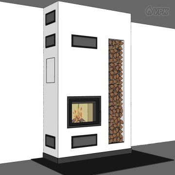 Návod na stavbu krbu – s vložkou Romotop HEAT 4G 59.44.14 (model BL)