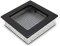 Ventilačná mriežka Standard 17x17 cm - čierna