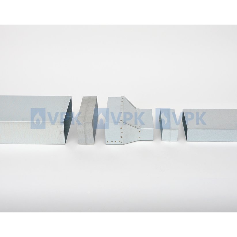 Redukcia na potrubie 200x90 mm/150x50 mm