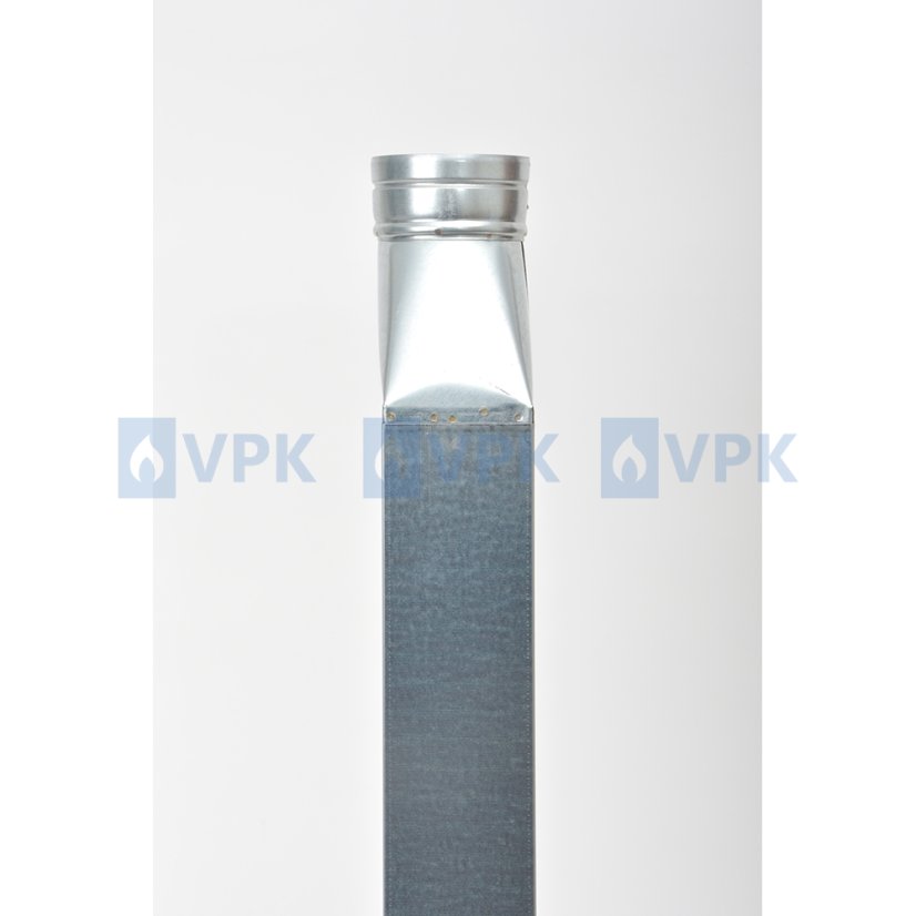 Redukcia na potrubie ø100 mm asymetrická (200x90 mm)