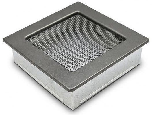 Ventilačná mriežka Standard 17x17 cm - grafit