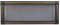 Ventilačná mriežka Exclusive 16x45 cm - grafit / mosadz patina