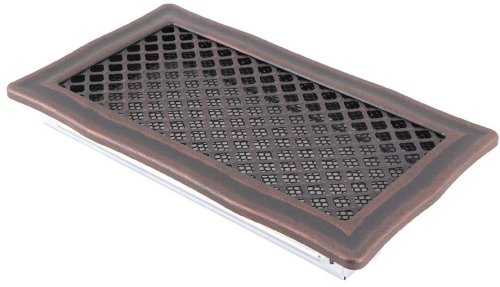 Ventilačná mriežka - DECO medená patina 16x32 cm