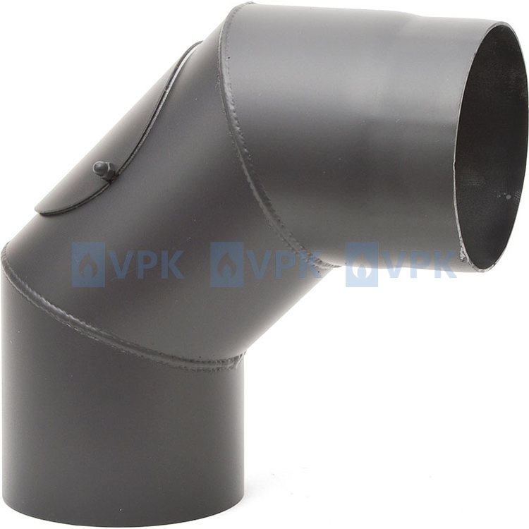KA20 - Koleno ø150 mm / 90° - s čistiacim otvorom - antracit