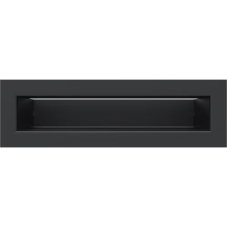 Ventilačný otvor LUFT 60x200 mm - čierny
