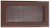 Ventilační mřížka 10x20 cm - hnědý brokát
