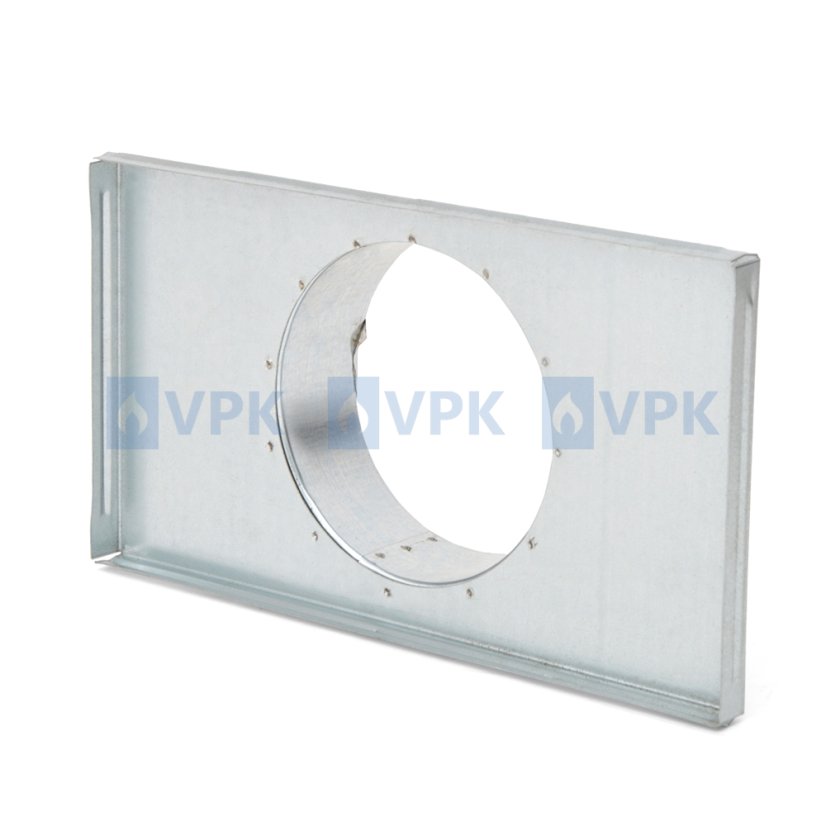 Redukce pro mřížky Standard 17x30 cm na potrubí ø125 mm