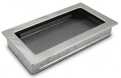 Ventilačná mriežka Standard 17x30 cm - nerezová matná