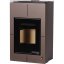 AQUAFLAM VARIO - SAPORO 11/5 kW (hnedá - zamatová)