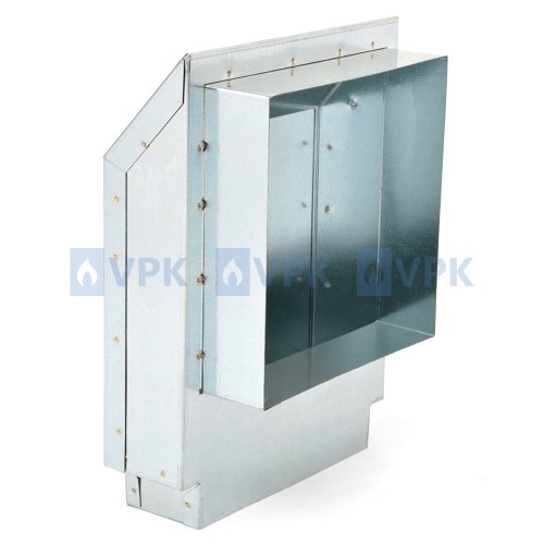 Redukcia 90° - pre mriežky STANDARD 17x17 cm (150x50 mm)