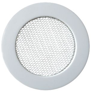 Ventilačná mriežka okrúhla ø100 mm - biela