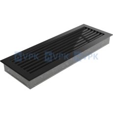 Ventilačná mriežka Fresh 17x49 cm - čierna