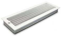 Ventilačná mriežka Standard 17x49 cm so žalúziou - biela