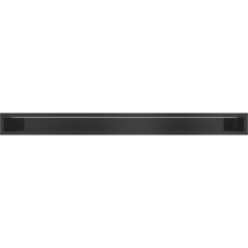 Ventilačný otvor LUFT 90x1000 mm - čierny