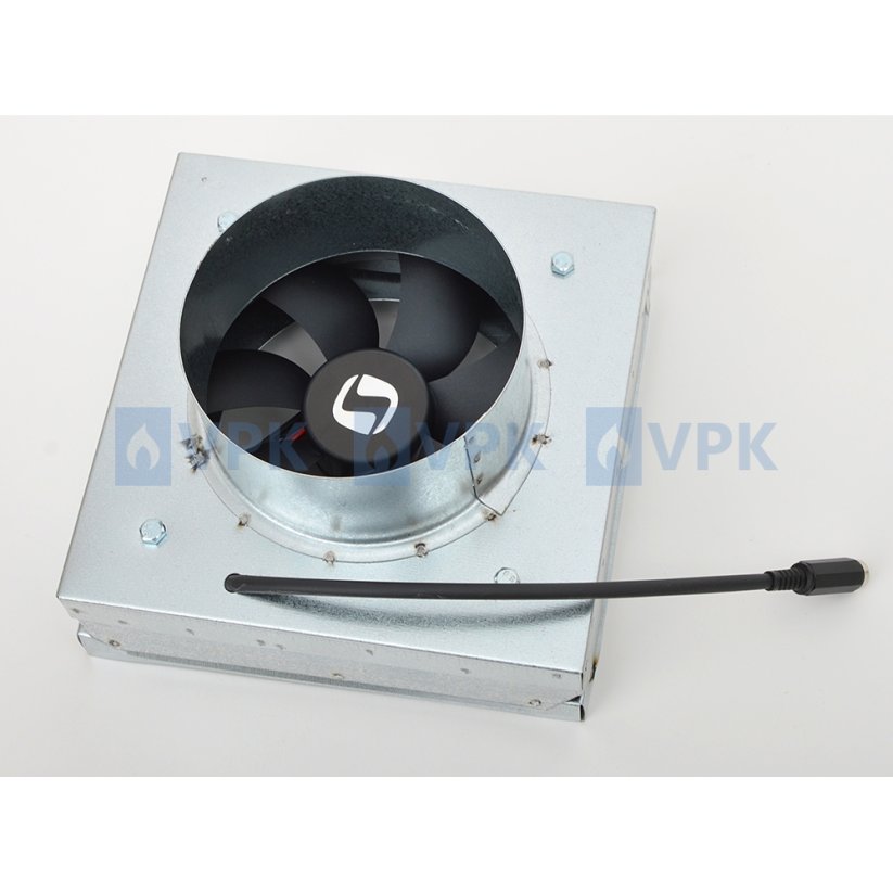 Ventilátor do mriežky Standard 17x17 cm s čidlom - ø100 mm