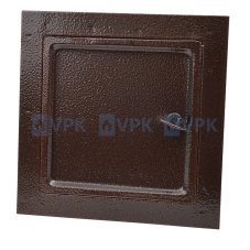 Komínové dvierka 140x140 mm - stará meď (malá)
