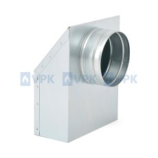 Redukce 90° na potrubí ø125 mm (200x90 mm)
