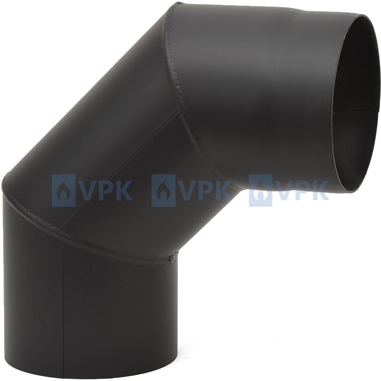 KC20 - Koleno dymovodu 90° / ø150 mm - pevné