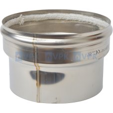 KN10400835 - Přechodka ø200 mm (po vodě, převlečná) pro komíny ø200/215 mm (vnitřní/vnější ø hrdla)