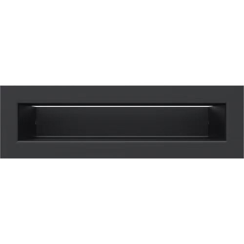 Ventilačný otvor LUFT 60x200 mm - čierny