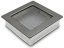 Ventilačná mriežka Standard 17x17 cm - grafit