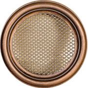 Ventilační mřížky kulaté PARKANEX - Měď patina