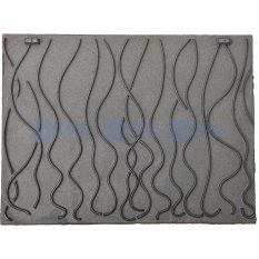 Zadná stena (originálna) do ohniska pre krbové vložky Uniflam, ref. 700297