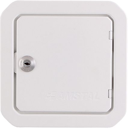 Revízne dvierka 140x140 mm - biela