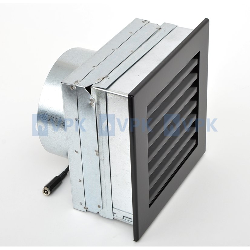 Ventilátor do mriežky Standard 17x17 cm - ø125 mm